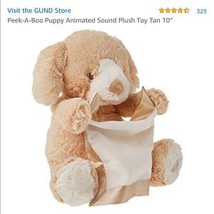 Peek-A-Boo Puppy Animated Sound Plush Toy